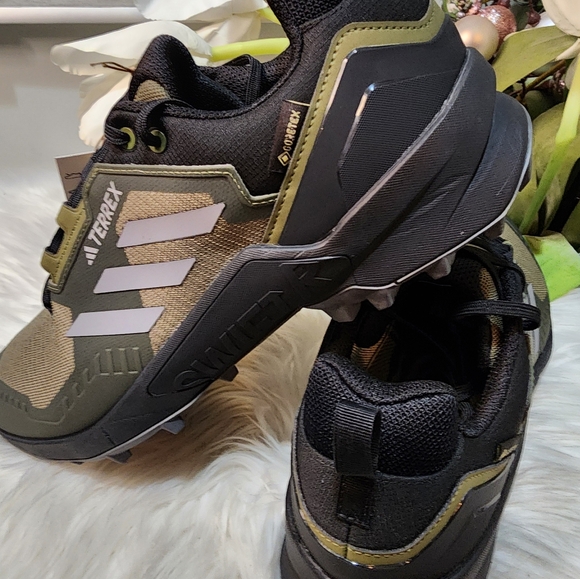 adidas Men's Terrex Swift R3 Focus Olive/Grey Three/Core Black new - Picture 3 of 10